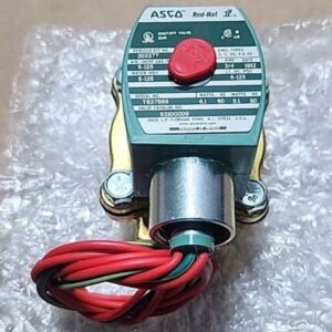 *NEW* Asco 8210G009 Brass Solenoid Valve 3/4" Pipe 110/120V 50/60Hz + Warranty! - Image 2