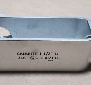 *BRAND NEW* Atkore Calbrite 1-1/2" SS316 LL Conduit Body S61500LL00 + Warranty! - Image 3