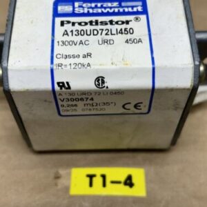Ferraz Shawmut Protistor A130UD72LI450 V300674 Fuse 1300V 450A NNB + Warranty - Image 2