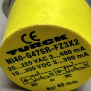 TURCK PROXIMITY SWITCH NI40-G47SR-FZ3X2 NNB Fast Shipping! + Warranty - Image 2