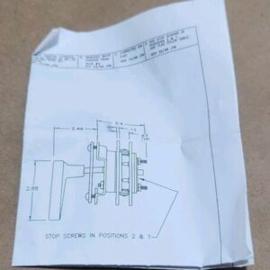 *NEW SURPLUS* GE ITI 952438D-L2R120 Circuit Breaker Control Switch + Warranty! - Image 7