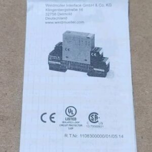 *BRAND NEW* Weidmuller 8924300000 VSPC Base 2/4 Channel FG Surge Base + Warranty - Image 7