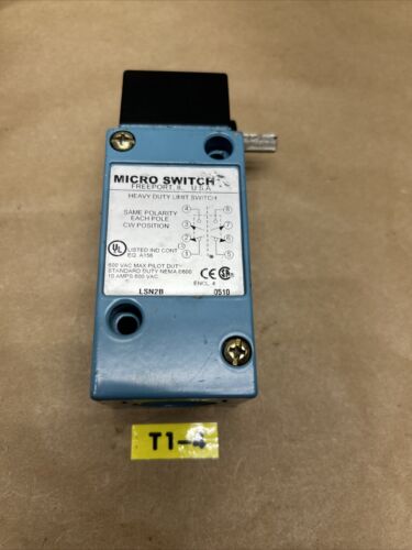 HONEYWELL MICRO SWITCH LSN2B LIMIT SWITCH FAST SHIPPING! + WARRANTY Main Image