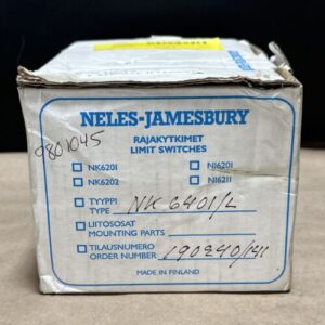 NEW OPEN BOX NELES-Jamesbury Limit Switch NK-6401/L 250VAC 125/250VDC + WARRANTY - Image 2
