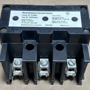 NEW OPEN BOX- Westinghouse EL3003R Current Limiter Style- 2607D43G07 3A 600V - Image 3