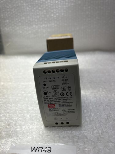 **Mean Well MDR-100-24 AC to DC DIN-Rail Power Supply 24 Volt 4 Amp # Main Image