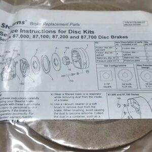 *NEW* GENUINE Stearns 5-66-8472-00 Friction Brake Disc Kit 8-004-701-00 Warranty - Image 4
