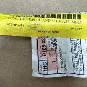 NEW NO BOX- Fisher 16A5405X202 Plug Valve And Stem Assembly || FAST SHIPPED 🇺🇸 - Image 2