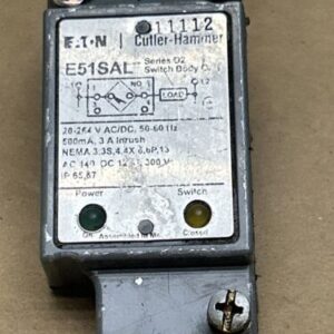 CUTLER HAMMER E51SAL /C1 SWITCH BODY 24-120VAC 50/60HZ 1A + WARRANTY - Image 2