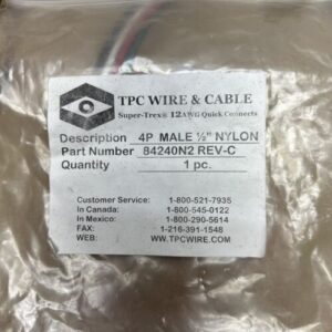TPC WIRE & CABLE 84240N2 Rev.C Fast Shipping! + Warranty - Image 5