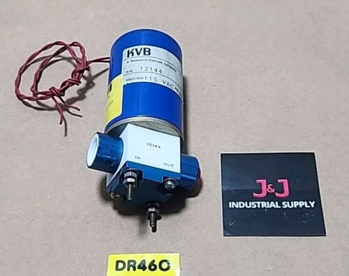 *PREOWNED* KVB 12144 2-Way Solenoid Valve 115Vac 40Psi + Warranty! Main Image