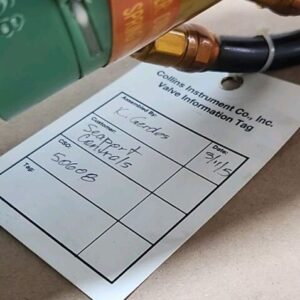*NEW* Collins Instrument 1060-1-839P01-D5C-6.0P-KSXX 1” Plastic Control Valve - Image 15