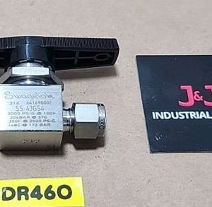 *NEW SURPLUS* Swagelok SS-43GS4 1/4" 316SS Ball Valve 3000Psi + Warranty! - Image 1