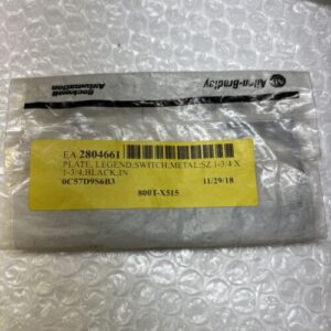 **NEW IN PKG ALLEN BRADLEY IN LEGEND PLATE 800T-X515 SER A (Lot Of 6) # - Image 2