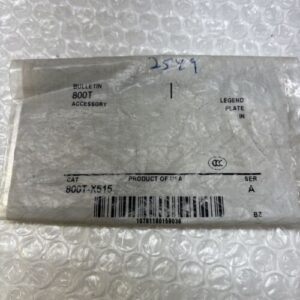 **NEW IN PKG ALLEN BRADLEY IN LEGEND PLATE 800T-X515 SER A (Lot Of 6) # - Image 3