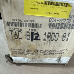 New Denison Hydraulics T6C-B12-1R00-B1 Hydraulic Pump Motor Warranty 🇺🇸 - Image 3