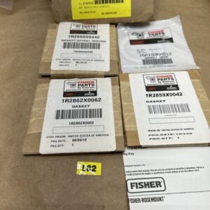 Emerson Fisher RGASKETX162, OEM Parts Kit *NEW, FACTORY SEALED* Fast Shipping! - Image 1