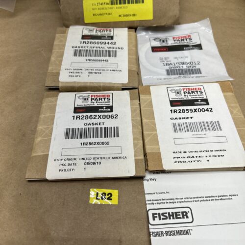 Emerson Fisher RGASKETX162, OEM Parts Kit *NEW, FACTORY SEALED* Fast Shipping! Main Image