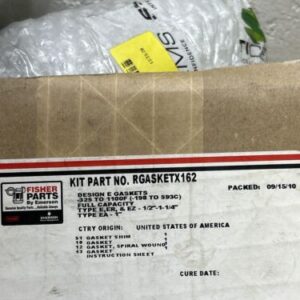 Emerson Fisher RGASKETX162, OEM Parts Kit *NEW, FACTORY SEALED* Fast Shipping! - Image 3