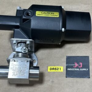 NEW NO BOX- Whitey / Swagelok 133SR Actuator + SS-45F8-33CD Valve || WARRANTY! - Image 1