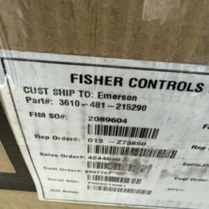 New Fisher Valve Positioner Series 3600 3610-481-215290 Warranty Fast Shipping - Image 3