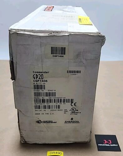 *NEW* Emerson Control Techniques CGP1406 GP20 Commander Drive 7.5Hp + Warranty! Main Image