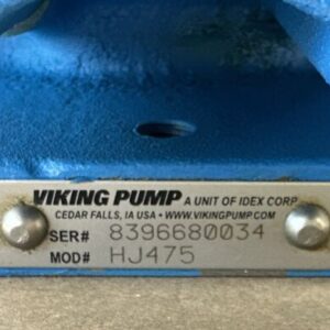 NEW- Viking HJ475 Cast Iron Rotary Gear Pump 1.5" NPT 0-20GPM 100PSI 5/8" Bore - Image 2
