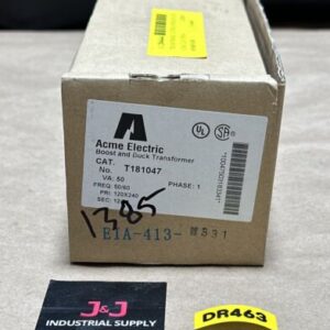 NEW NO BOX- ACME Electric T181047 Boost And Buck Transformer 120X240V / 12X24V - Image 1