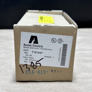 NEW NO BOX- ACME Electric T181047 Boost And Buck Transformer 120X240V / 12X24V - Image 2