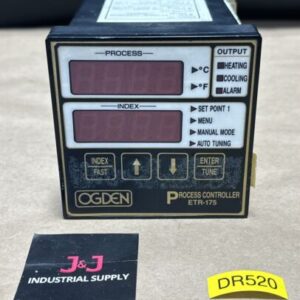 PREOWNED- Ogden Process Controller ETR-175 120/240VAC 50/60Hz, Output 3A Resist - Image 1