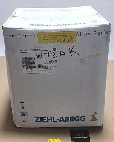 *BRAND NEW* Ziehl-Abegg MK137-2DK.07.N Air Compressor Motor 3~Ph 400V + Warranty Main Image