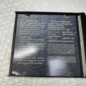 **Rosemount Emerson Product Manual Compact Disk Rev BD 5/03 00822-0100-0010 # - Image 4