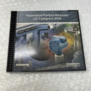 **Rosemount Emerson Product Manual Compact Disk Rev BD 5/03 00822-0100-0010 # - Image 5