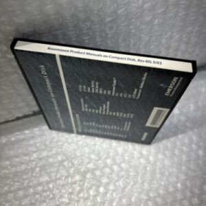 **Rosemount Emerson Product Manual Compact Disk Rev BD 5/03 00822-0100-0010 # - Image 7