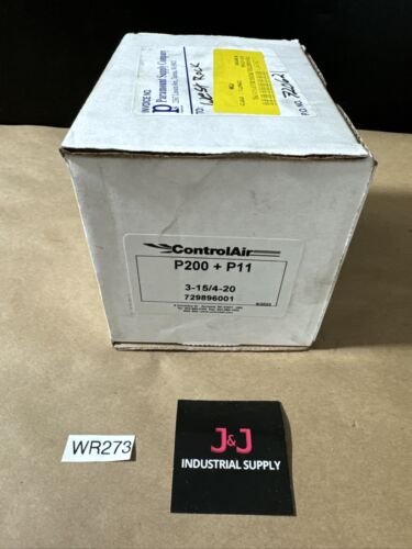 New Control Air P200+P11 Transducer 3-15/4-20 Warranty Fast Shipping 🇺🇸 Main Image