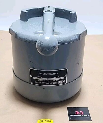 *NEW SURPLUS* P&H 100A2940-8 Type EIR Master Switch 600Vac/Vdc 🇺🇸 + Warranty! Main Image