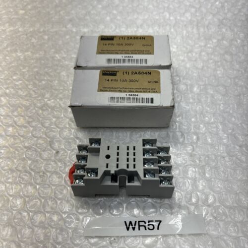 **DAYTON 2A584N RELAY BASE (Lot Of 2)FAST SHIPPING &WARRANTY# Main Image