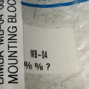 Bimba MB-04 Mounting Block New In Sealed Bag Fast Shipping + Warranty - Image 4