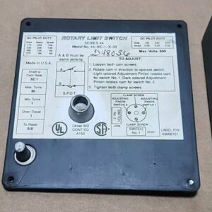 *NEW SURPLUS* Hubbell EU-9441E1G Rotary Limit Switch 🇺🇸 MADE + Warranty! - Image 10