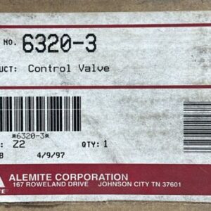 FACTORY SEALED- Alemite 6320-3 High Pressure Grease Control Valve || WARRANTY! - Image 3