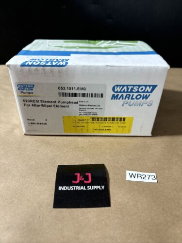New Watson Marlow 053.1011.EM0 520REM Element PumpHead Warranty 🇺🇸 Main Image