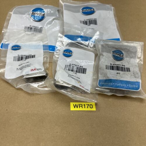 (5) Bimba D-55203-SS Stainless Steel Cylinder Mount New In Sealed Factory Bags Main Image