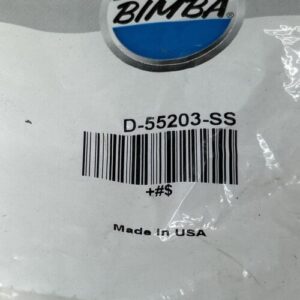 (5) Bimba D-55203-SS Stainless Steel Cylinder Mount New In Sealed Factory Bags - Image 2
