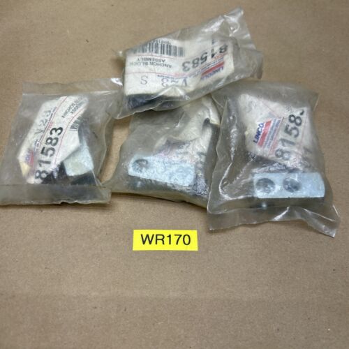 (4) Lincoln 81583 Anchor Block Assembly Fast Shipping! + Warranty Main Image
