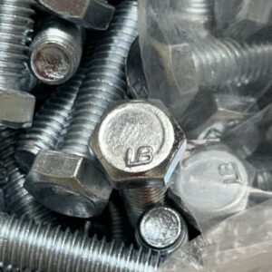 NEW Brighton-Best 3/8"-16x1 3/8" (FT)Grade 2 Zinc Plated Hex Cap Screws 675 pcs. - Image 3