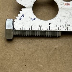 NEW Brighton-Best 3/8"-16x1 3/8" (FT)Grade 2 Zinc Plated Hex Cap Screws 675 pcs. - Image 6