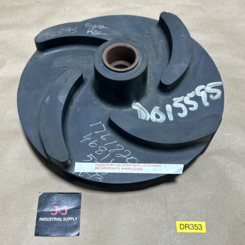 NEW SURPLUS NO BOX- Galigher 535 Pump Impeller 3SR35100X72 - 46814 - D1402 🇺🇸 Main Image