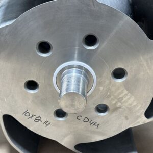 ESS Replacement For DURCO MY48879A140 CD4M Pump Impeller 10x8-14 (DNB3-CD4M) - Image 5