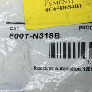 (5) Allen-Bradley - 800T-N318B - Series C - 6V Blue LED Lamp Pilot Light Bulb - Image 3