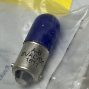 (5) Allen-Bradley - 800T-N318B - Series C - 6V Blue LED Lamp Pilot Light Bulb - Image 5